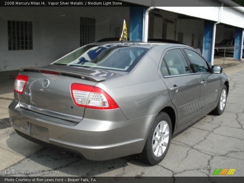 Vapor Silver Metallic / Medium Light Stone 2008 Mercury Milan I4