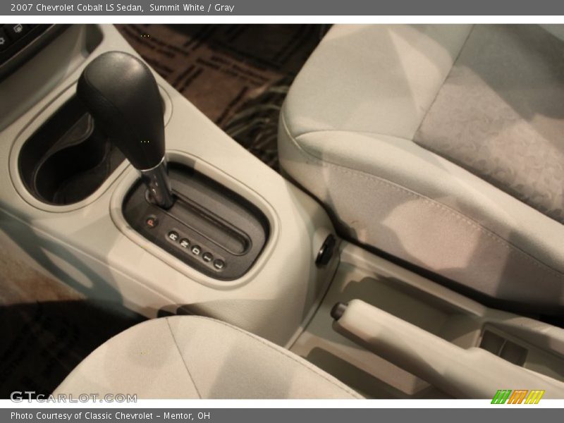 Summit White / Gray 2007 Chevrolet Cobalt LS Sedan