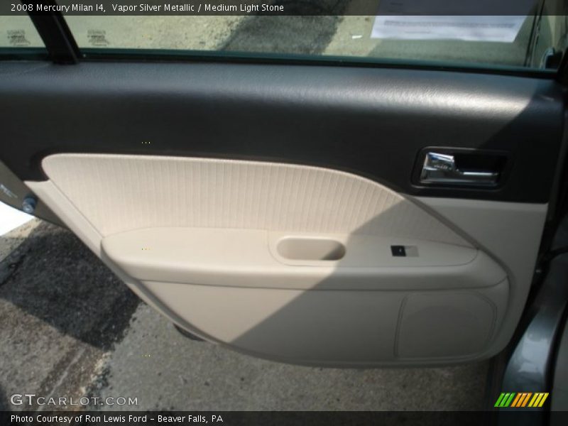 Vapor Silver Metallic / Medium Light Stone 2008 Mercury Milan I4
