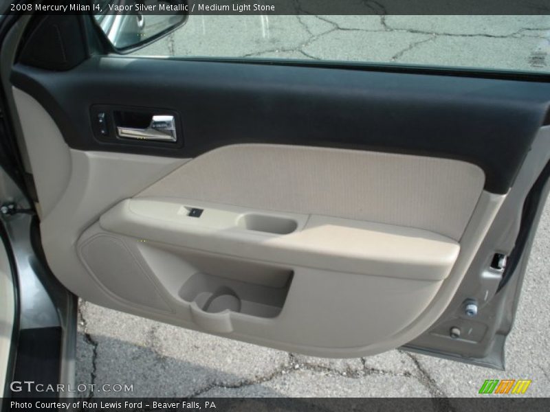 Vapor Silver Metallic / Medium Light Stone 2008 Mercury Milan I4