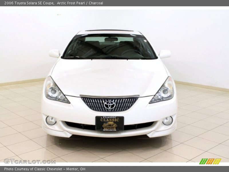 Arctic Frost Pearl / Charcoal 2006 Toyota Solara SE Coupe
