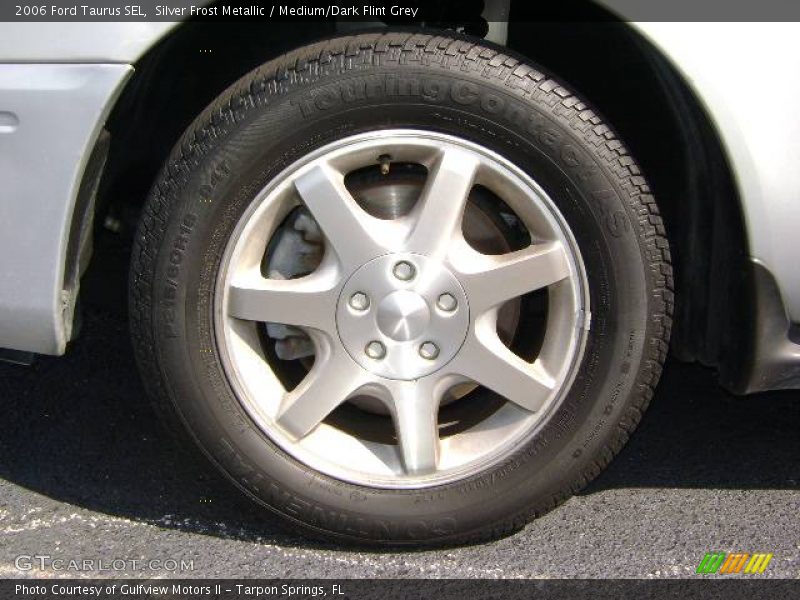 Silver Frost Metallic / Medium/Dark Flint Grey 2006 Ford Taurus SEL
