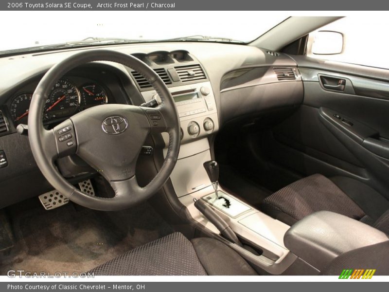 Arctic Frost Pearl / Charcoal 2006 Toyota Solara SE Coupe