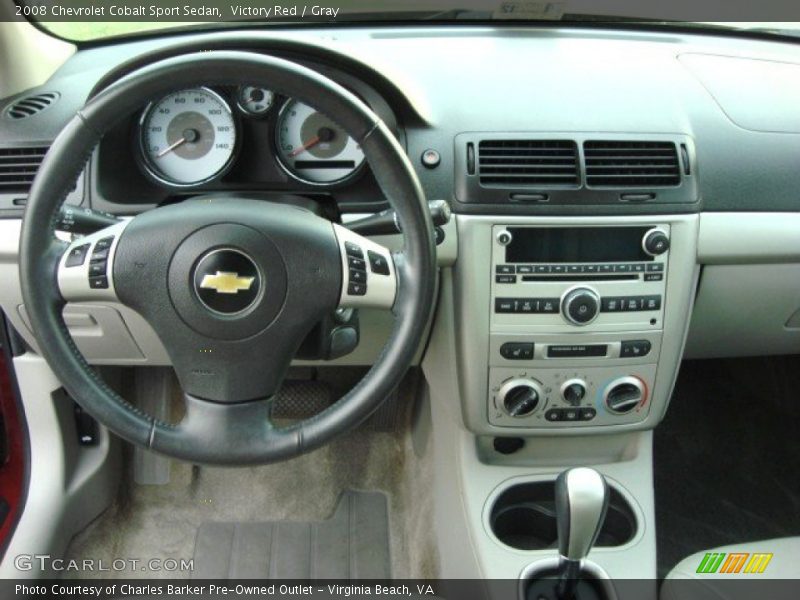 Victory Red / Gray 2008 Chevrolet Cobalt Sport Sedan