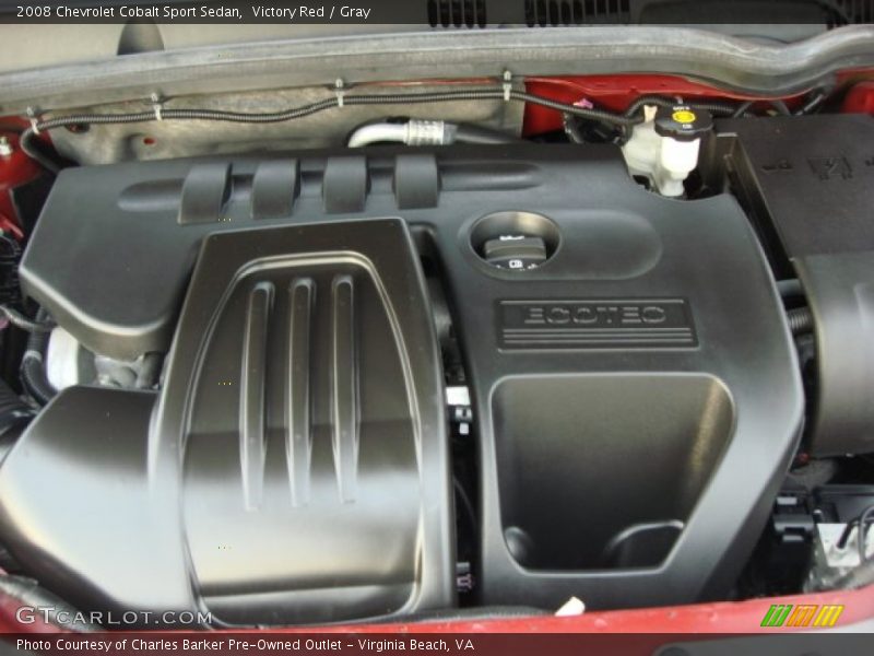 Victory Red / Gray 2008 Chevrolet Cobalt Sport Sedan