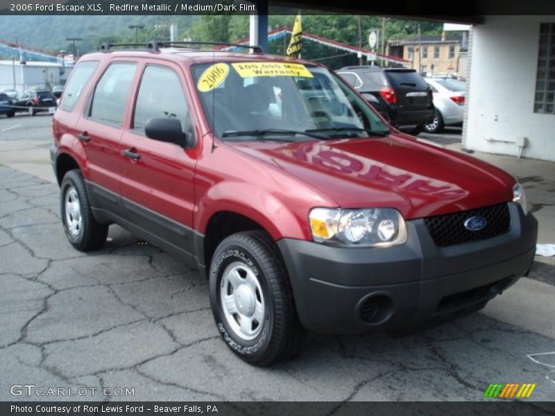 Redfire Metallic / Medium/Dark Flint 2006 Ford Escape XLS