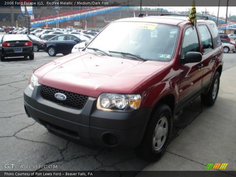Redfire Metallic / Medium/Dark Flint 2006 Ford Escape XLS