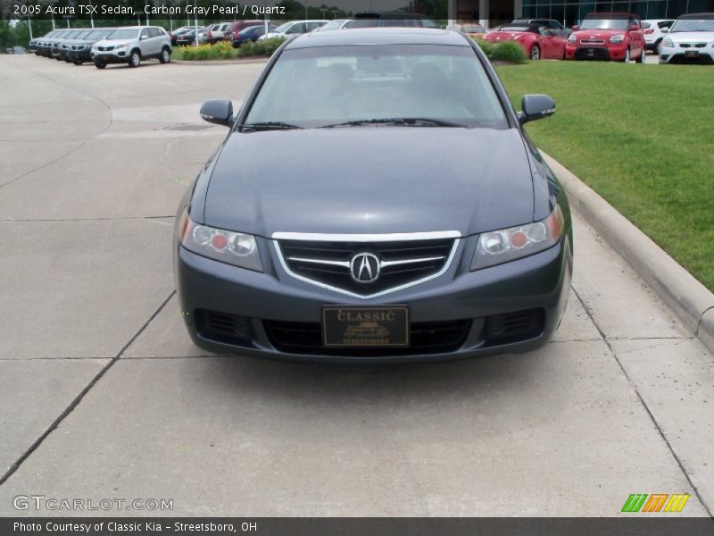 Carbon Gray Pearl / Quartz 2005 Acura TSX Sedan