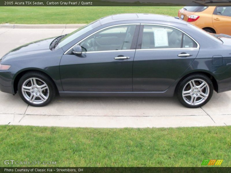 Carbon Gray Pearl / Quartz 2005 Acura TSX Sedan