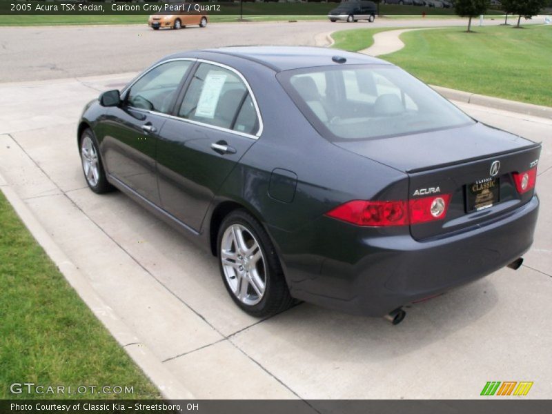 Carbon Gray Pearl / Quartz 2005 Acura TSX Sedan