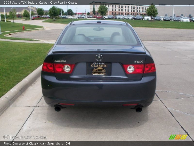 Carbon Gray Pearl / Quartz 2005 Acura TSX Sedan