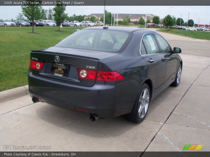 Carbon Gray Pearl / Quartz 2005 Acura TSX Sedan