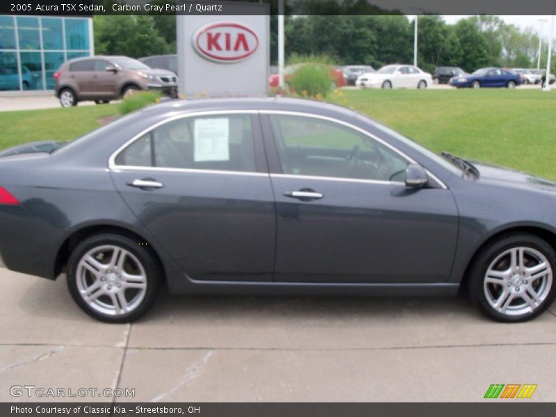 Carbon Gray Pearl / Quartz 2005 Acura TSX Sedan