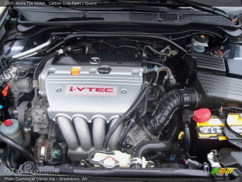 Carbon Gray Pearl / Quartz 2005 Acura TSX Sedan