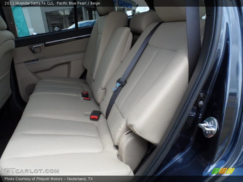 2011 Santa Fe GLS Beige Interior