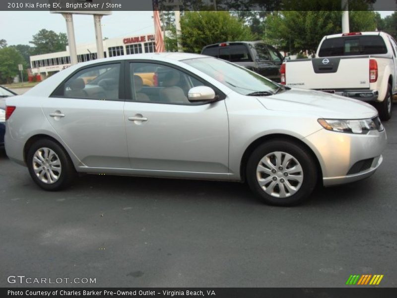 Bright Silver / Stone 2010 Kia Forte EX