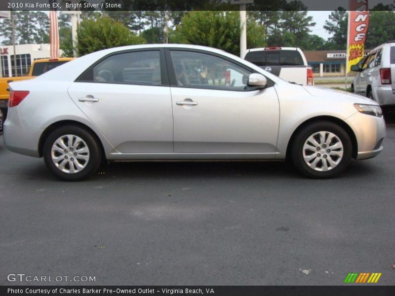 Bright Silver / Stone 2010 Kia Forte EX