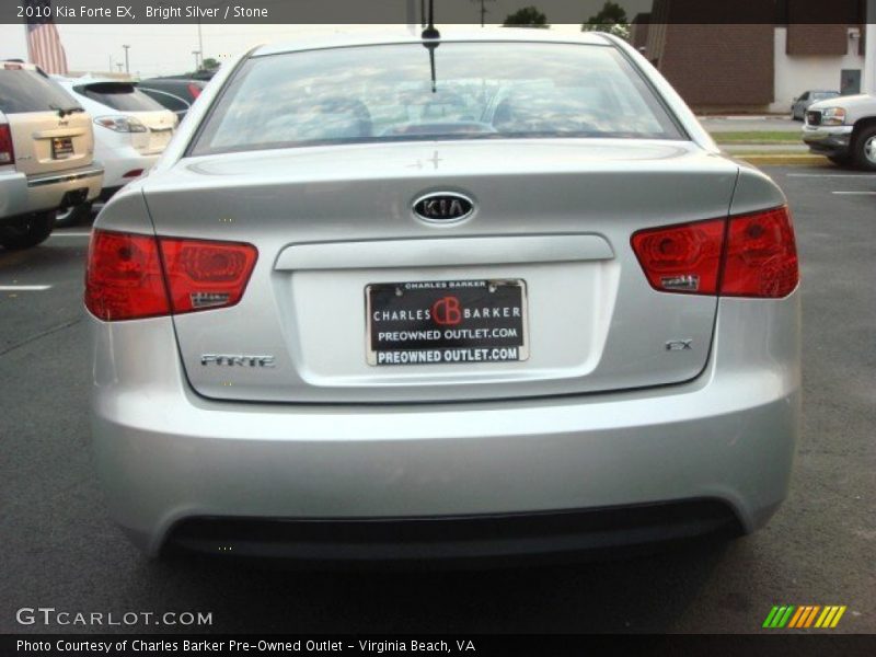 Bright Silver / Stone 2010 Kia Forte EX