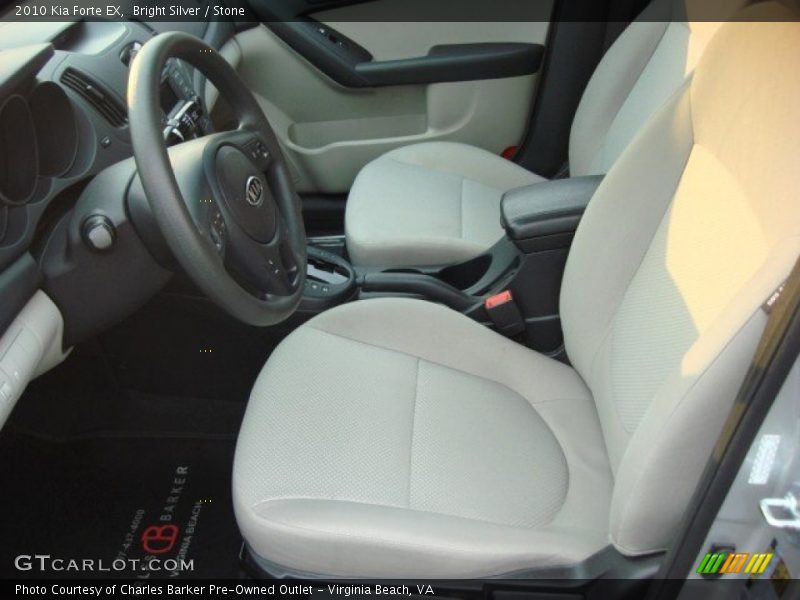 Bright Silver / Stone 2010 Kia Forte EX
