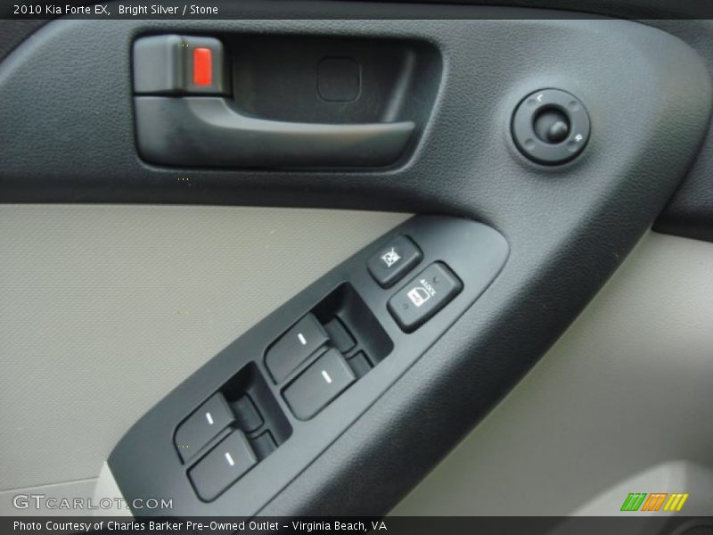 Bright Silver / Stone 2010 Kia Forte EX