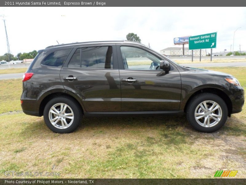  2011 Santa Fe Limited Espresso Brown