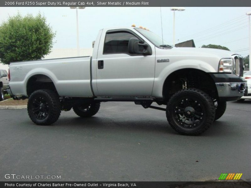  2006 F250 Super Duty XL Regular Cab 4x4 Silver Metallic