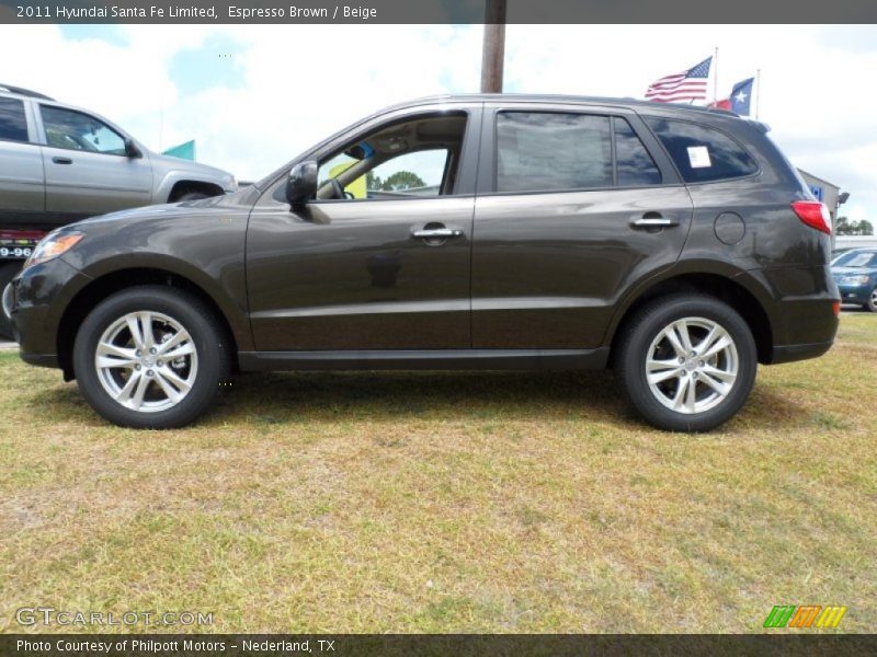  2011 Santa Fe Limited Espresso Brown