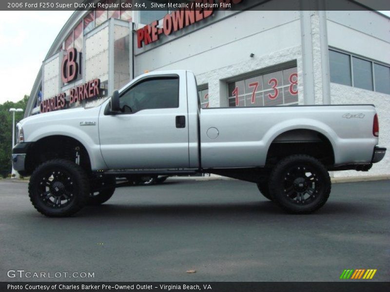 Silver Metallic / Medium Flint 2006 Ford F250 Super Duty XL Regular Cab 4x4