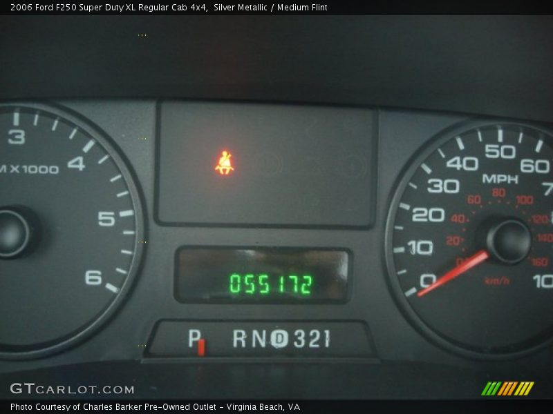  2006 F250 Super Duty XL Regular Cab 4x4 XL Regular Cab 4x4 Gauges