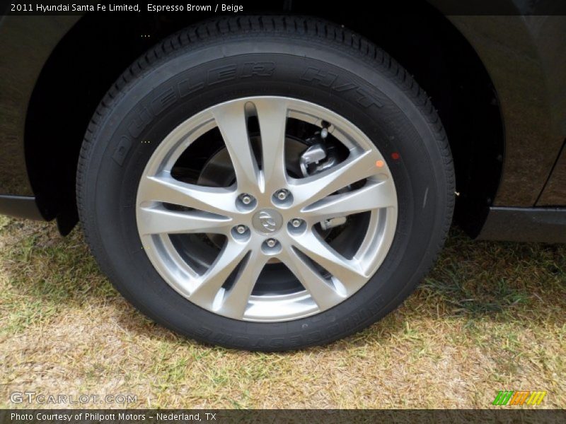  2011 Santa Fe Limited Wheel