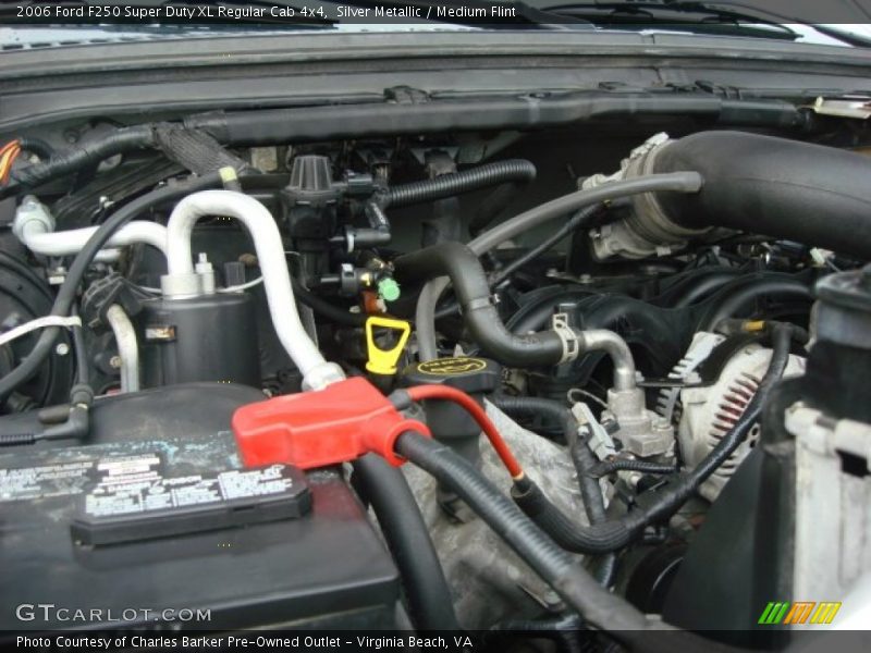 Silver Metallic / Medium Flint 2006 Ford F250 Super Duty XL Regular Cab 4x4