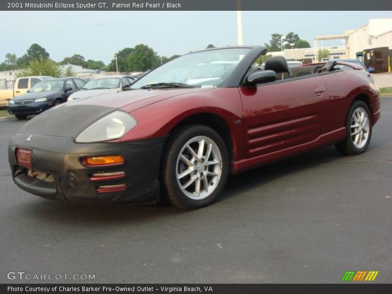 Front 3/4 View of 2001 Eclipse Spyder GT
