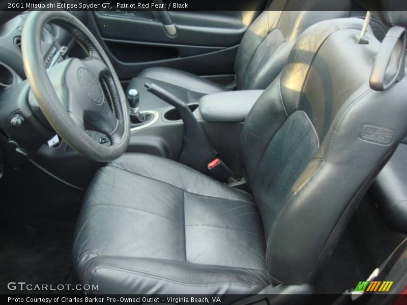  2001 Eclipse Spyder GT Black Interior