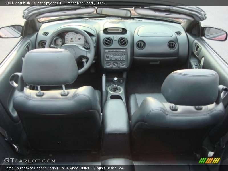  2001 Eclipse Spyder GT Black Interior