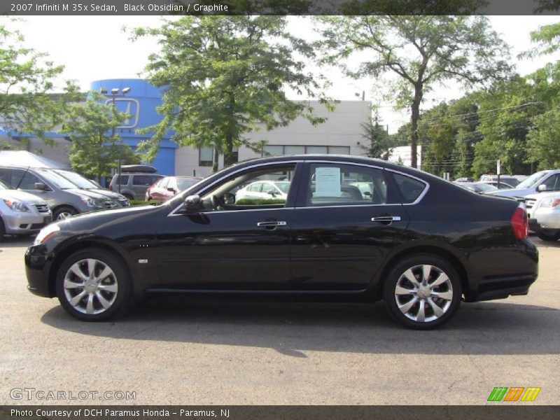 Black Obsidian / Graphite 2007 Infiniti M 35x Sedan