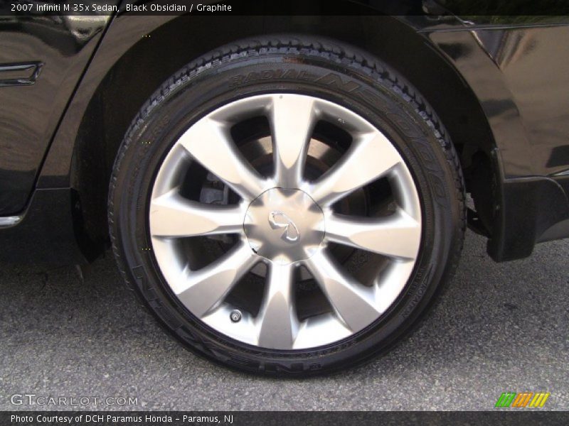 Black Obsidian / Graphite 2007 Infiniti M 35x Sedan