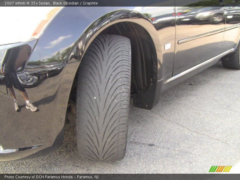 Black Obsidian / Graphite 2007 Infiniti M 35x Sedan