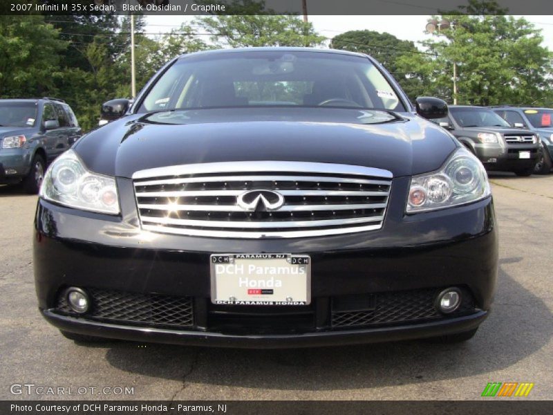 Black Obsidian / Graphite 2007 Infiniti M 35x Sedan