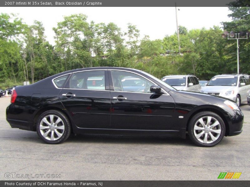 Black Obsidian / Graphite 2007 Infiniti M 35x Sedan