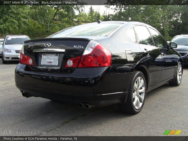 Black Obsidian / Graphite 2007 Infiniti M 35x Sedan