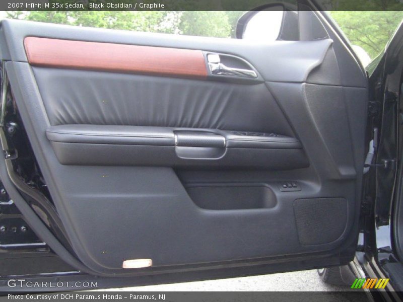 Black Obsidian / Graphite 2007 Infiniti M 35x Sedan