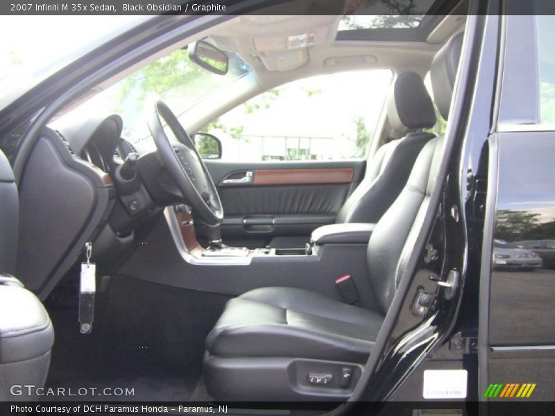Black Obsidian / Graphite 2007 Infiniti M 35x Sedan