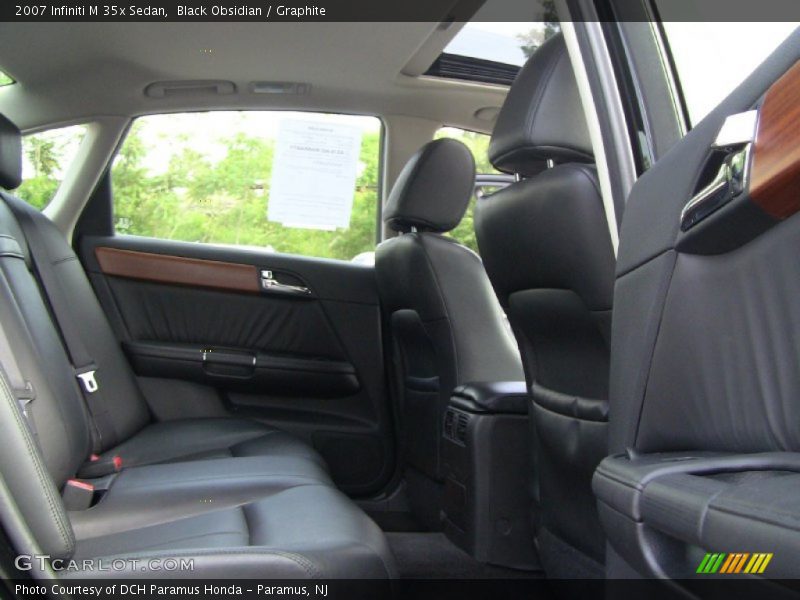 Black Obsidian / Graphite 2007 Infiniti M 35x Sedan