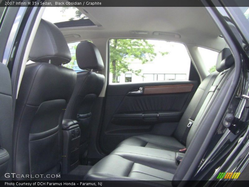 Black Obsidian / Graphite 2007 Infiniti M 35x Sedan
