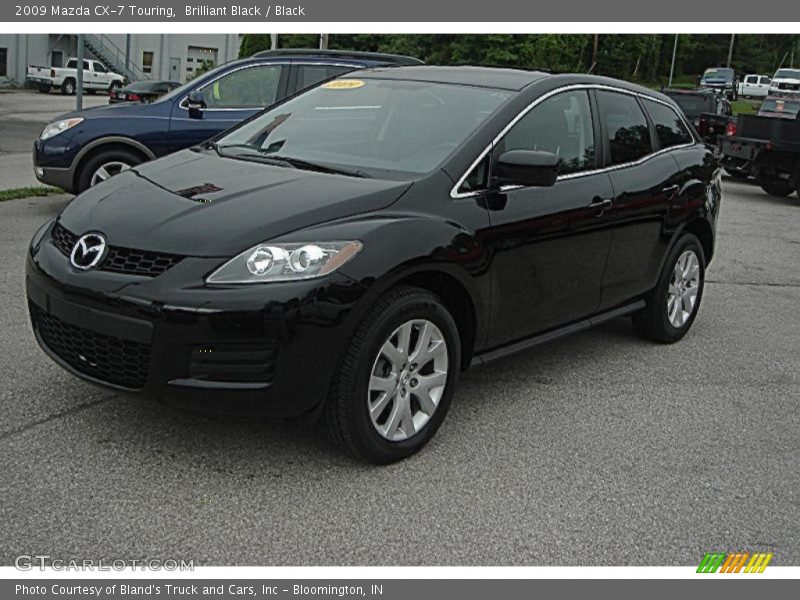 Brilliant Black / Black 2009 Mazda CX-7 Touring