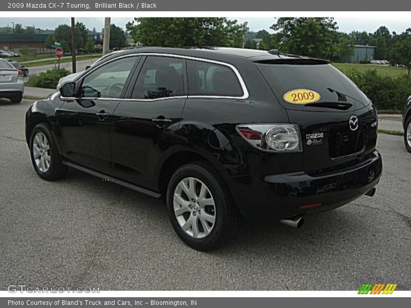 Brilliant Black / Black 2009 Mazda CX-7 Touring