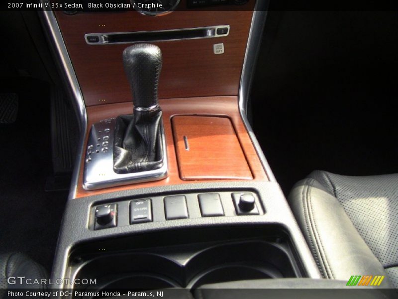 Black Obsidian / Graphite 2007 Infiniti M 35x Sedan