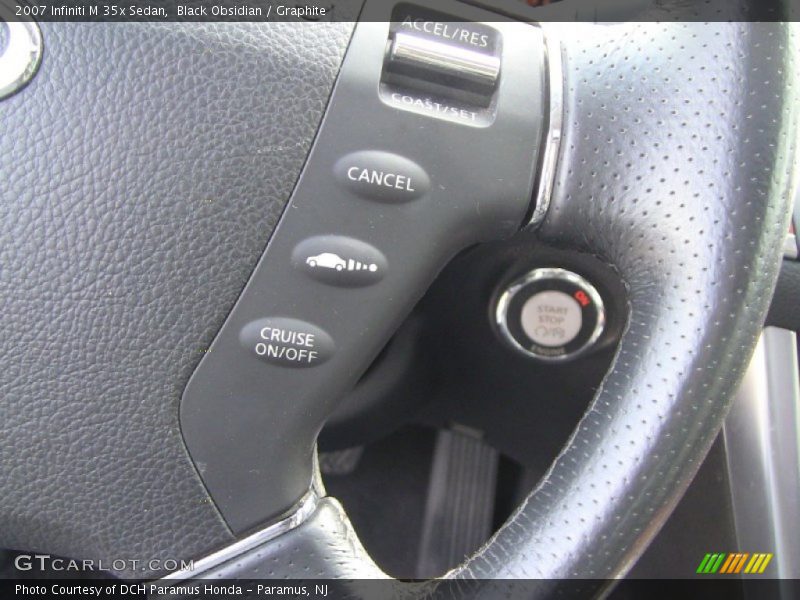 Black Obsidian / Graphite 2007 Infiniti M 35x Sedan