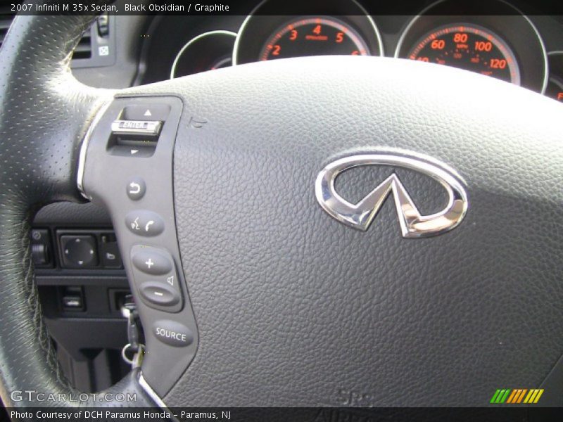 Black Obsidian / Graphite 2007 Infiniti M 35x Sedan