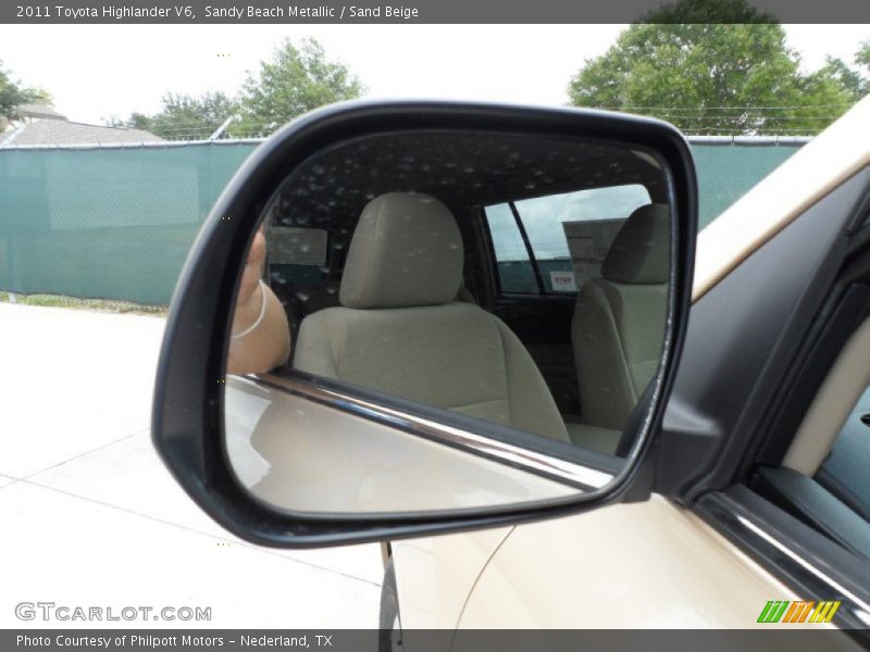 Sandy Beach Metallic / Sand Beige 2011 Toyota Highlander V6